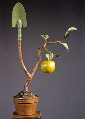 Tool Up Apple Bonsai, ©1991 Victor Cicansky