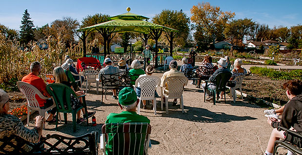 Inauguration of the Cicansky Co=op Gazebo