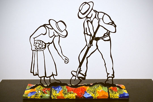 Maquette for Grow Regina Gazebo, ©2010 Victor Cicansky