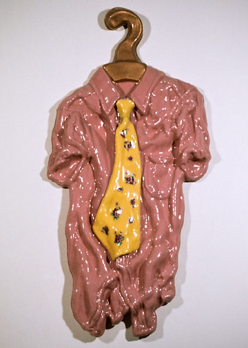 Pink Shirt and Tie, ©1970 Victor Cicansky