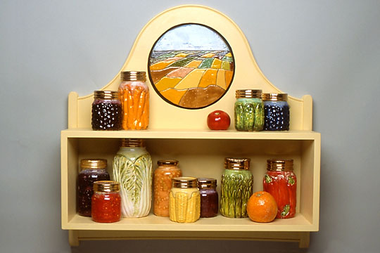 Colour Fields Pantry, ©2000 Victor Cicansky