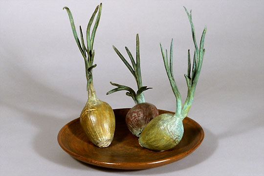 April Onions, ©1990 Victor Cicansky