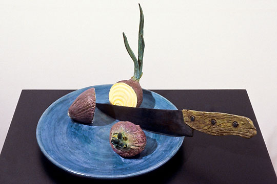 Onion Still Life, ©1991 Victor Cicansky