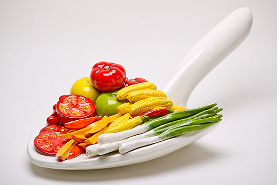 Sliced Tomato Shovel, ©2008 Victor Cicansky