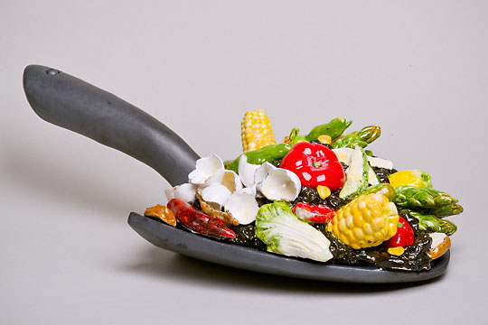Turning Compost, ©2013 Victor Cicansky
