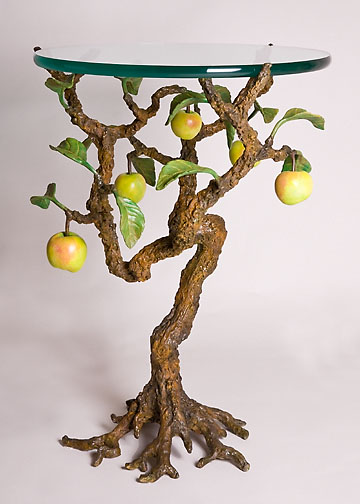 Granny Smith Pedestal Table, ©2009 Victor Cicansky
