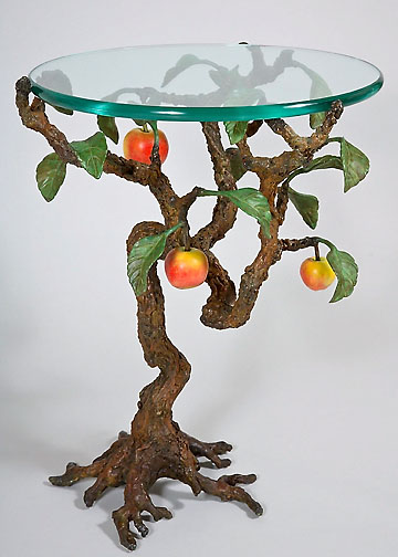 Apple Pedestal Table, ©2007 Victor Cicansky