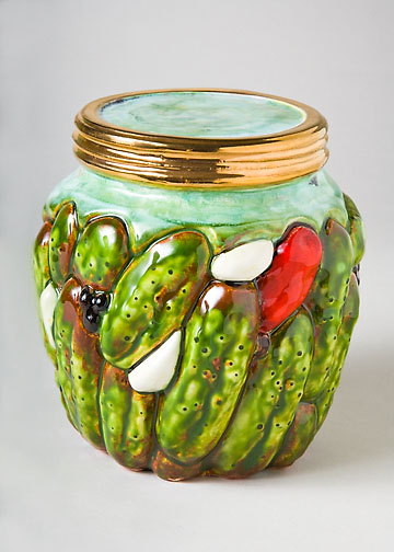 Half Gallon of Garlic Pickles, ©2010 Victor Cicansky